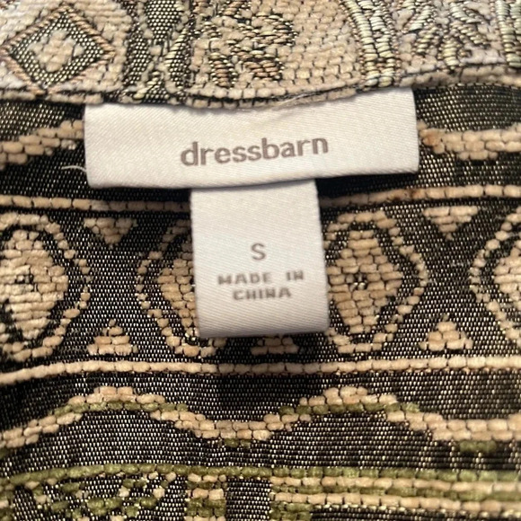 Dress Barn | Women's Jacket Blazer| Beautiful print size small - Picture 11 of 12